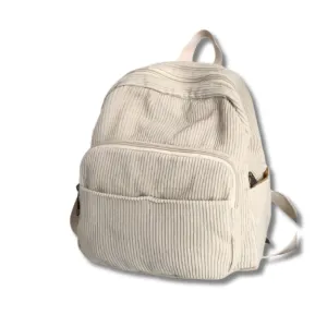 corduroy small backpack.