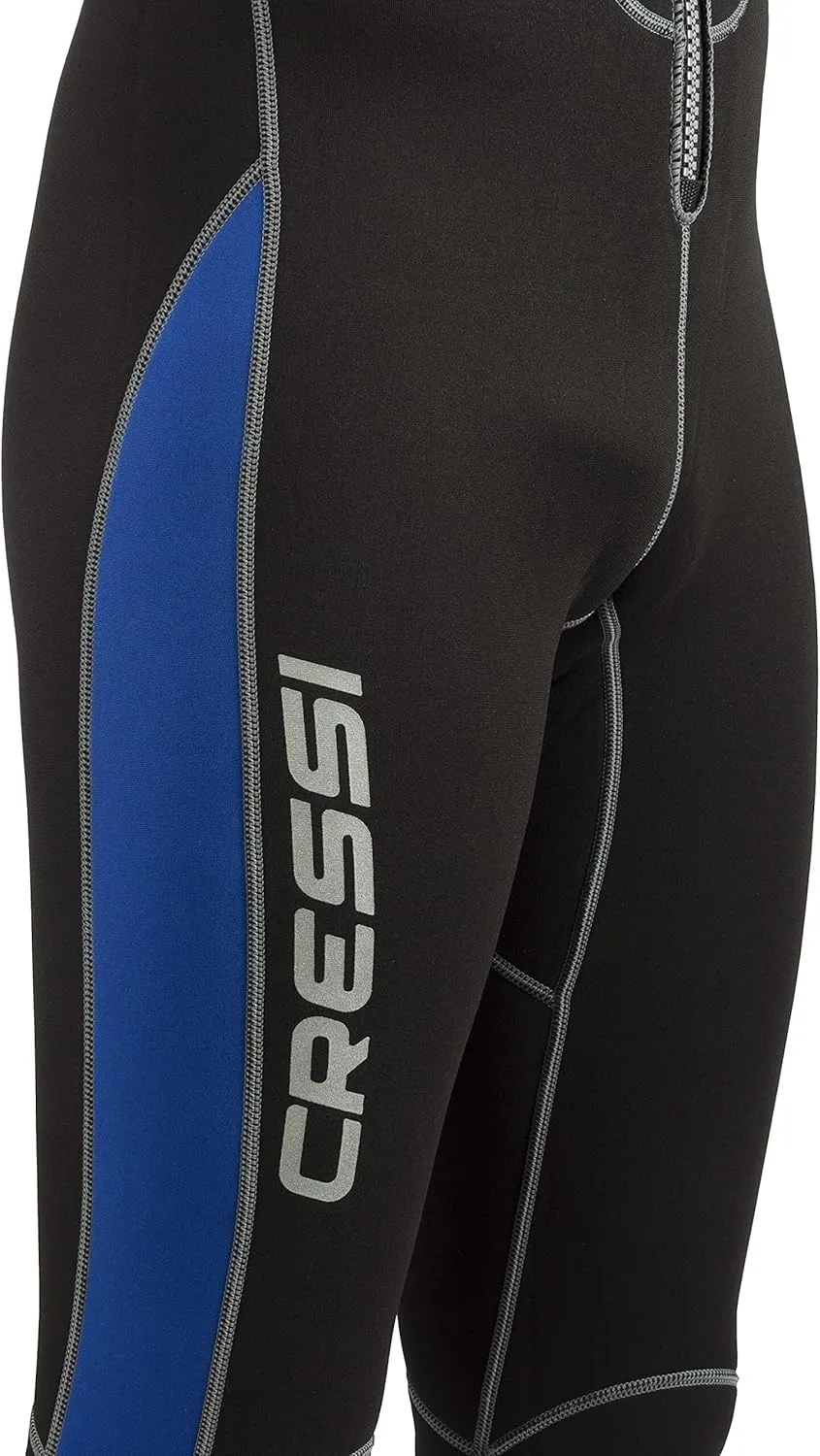 Cressi Men's Full Front Zip Wetsuit for Swimming, Snorkeling, Scuba Diving - Lido Long: Designed in Italy
