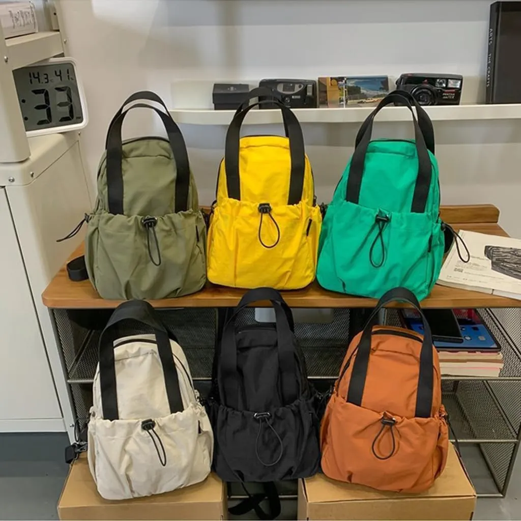 Crossbody Backpack Shoulder Bag Nylon Slings Bag Casual Daypack Rucksack