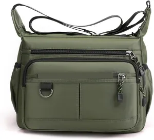 Crossbody Bag Men Men's casual bag canvas bag men's horizontal shoulder bag messenger bag crossbody backpack