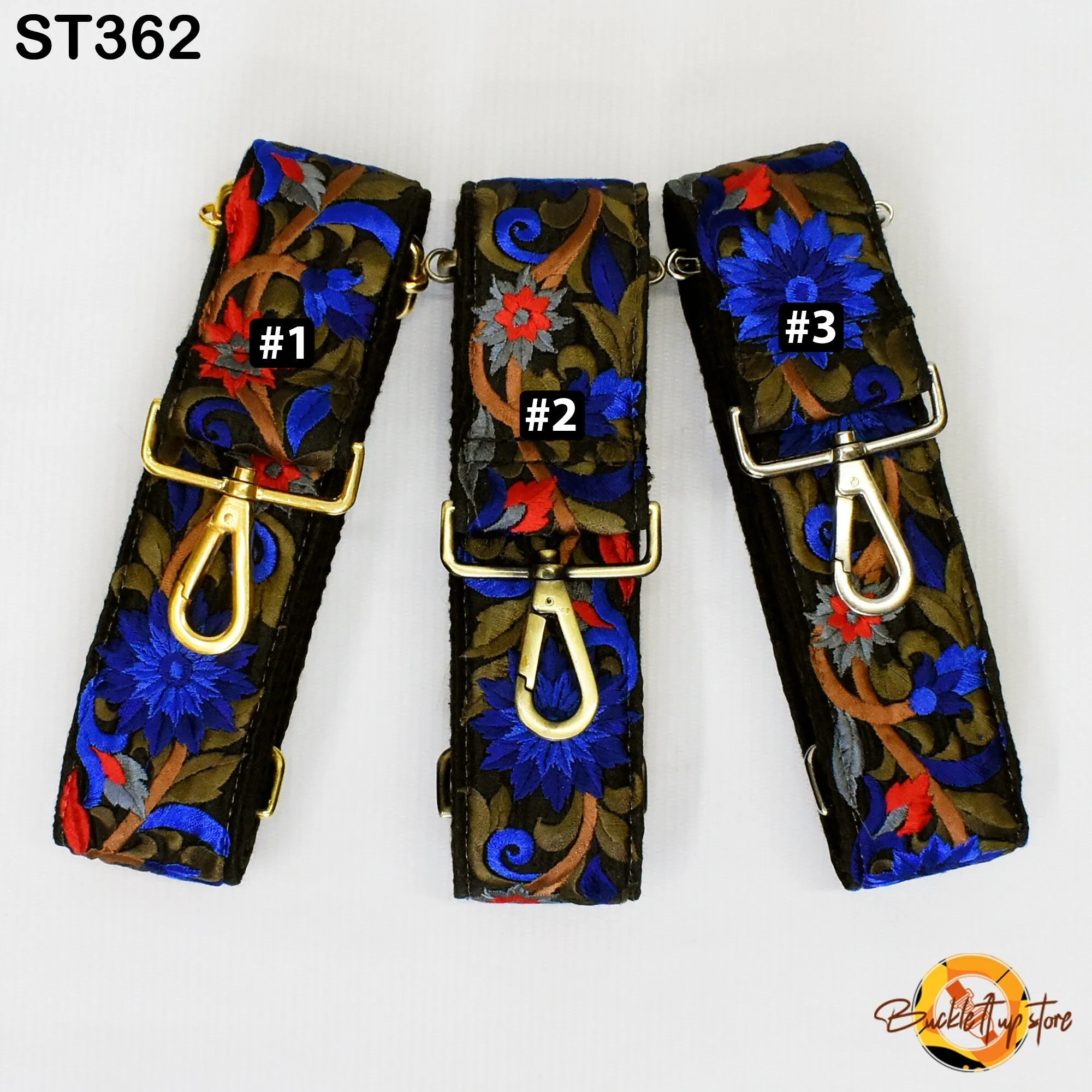 Crossbody Strap for Purses Handbag Embroidered Purse Strap Boho Bag Strap Floral Embroidery Replacement Strap Boho Guitar Strap Gift for her