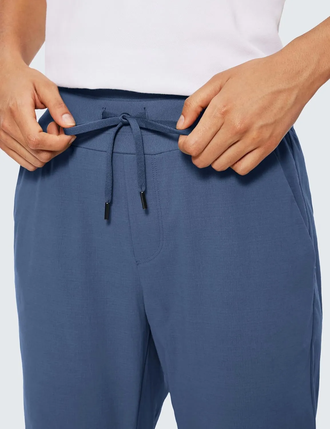 CRZ YOGA Athletic High Waisted Joggers for Women 27.5" - Lightweight Workout Travel Casual Outdoor Hiking Pants with Pockets