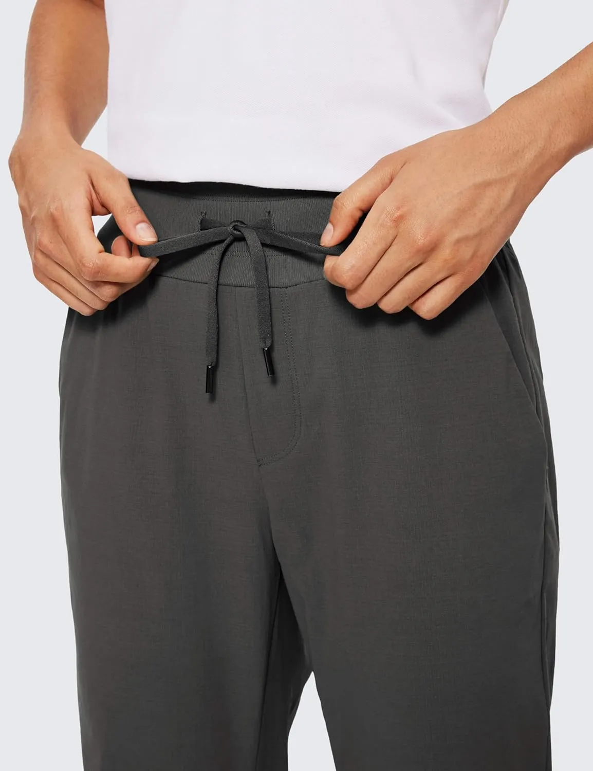 CRZ YOGA Athletic High Waisted Joggers for Women 27.5" - Lightweight Workout Travel Casual Outdoor Hiking Pants with Pockets
