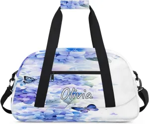 Custom Sports Gym Bag Personalized Name Travel Duffel Bag