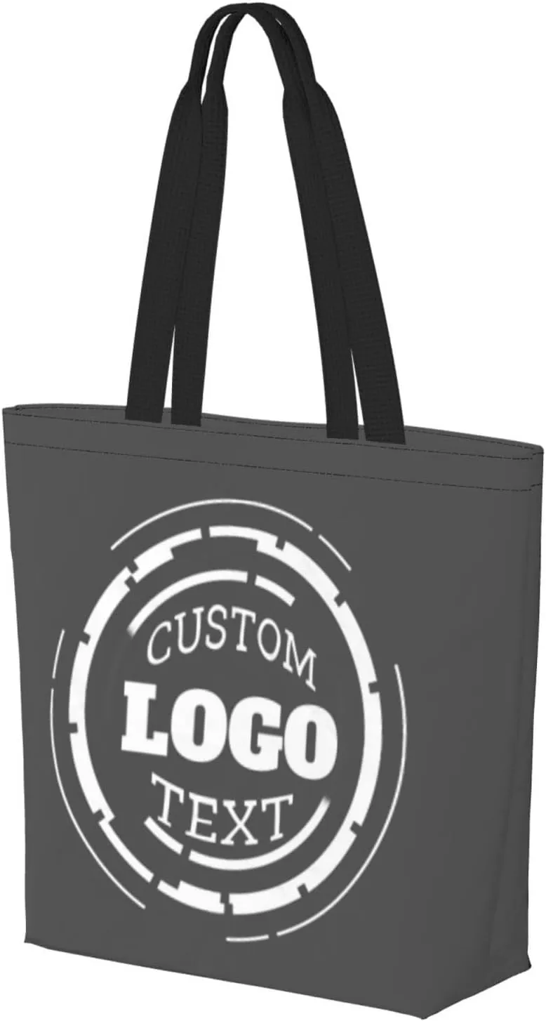 Custom Tote Bags For Women Customized Canvas Gift Bags With Logo Personalized Wedding Canvas Bag Music Tote Bag ﻿