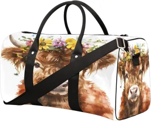 Cute Animal Camel Travel Duffel Bag for Women Men Small Sport Gym Bag Waterproof Weekender Overnight Lightweight Carry on Foldable Gym Bag for Training Swim Yoga Traveling Handbag