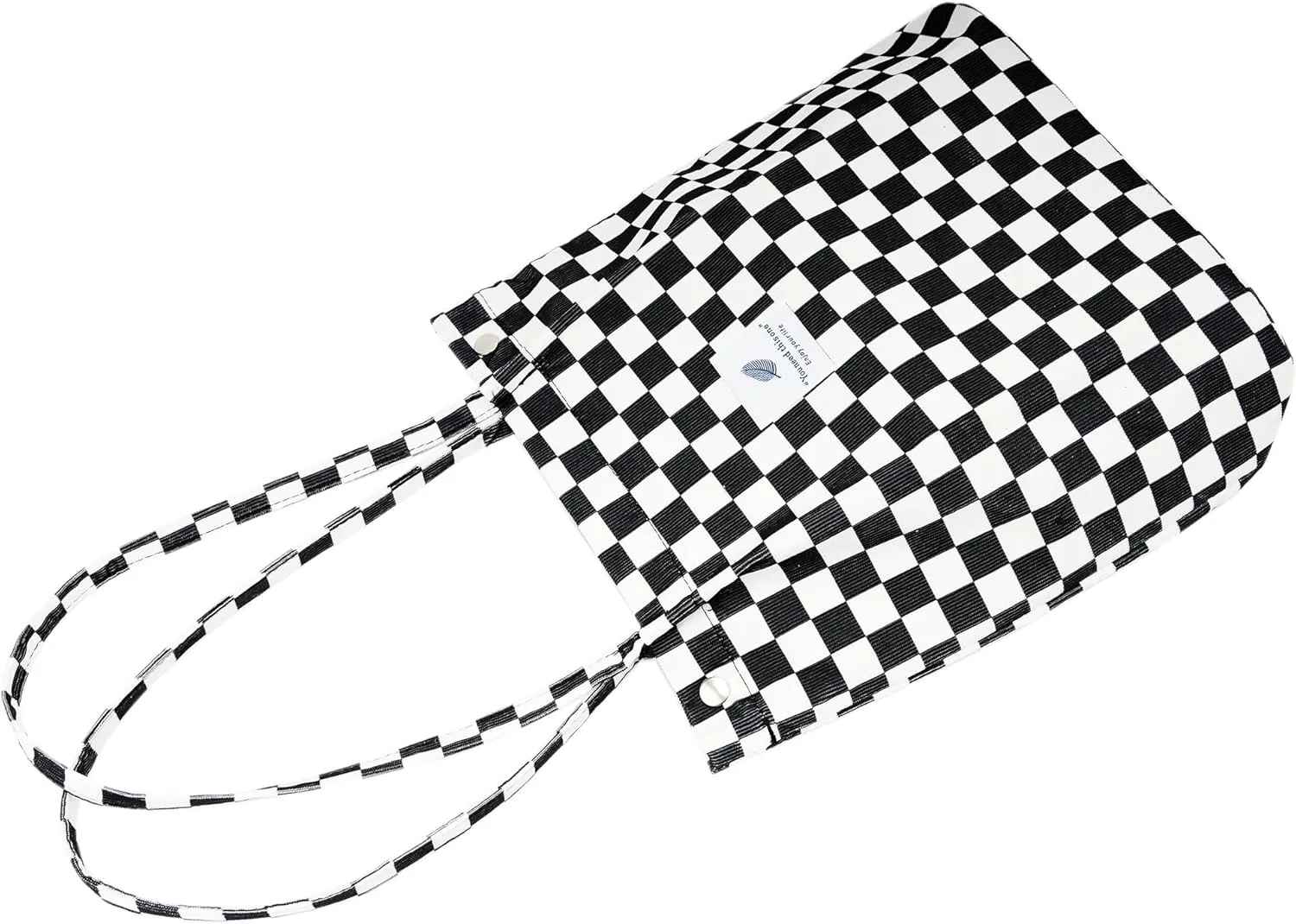 Cute Corduroy Tote Bag Canvas Shoulder Handbags for Women Travel Shopping