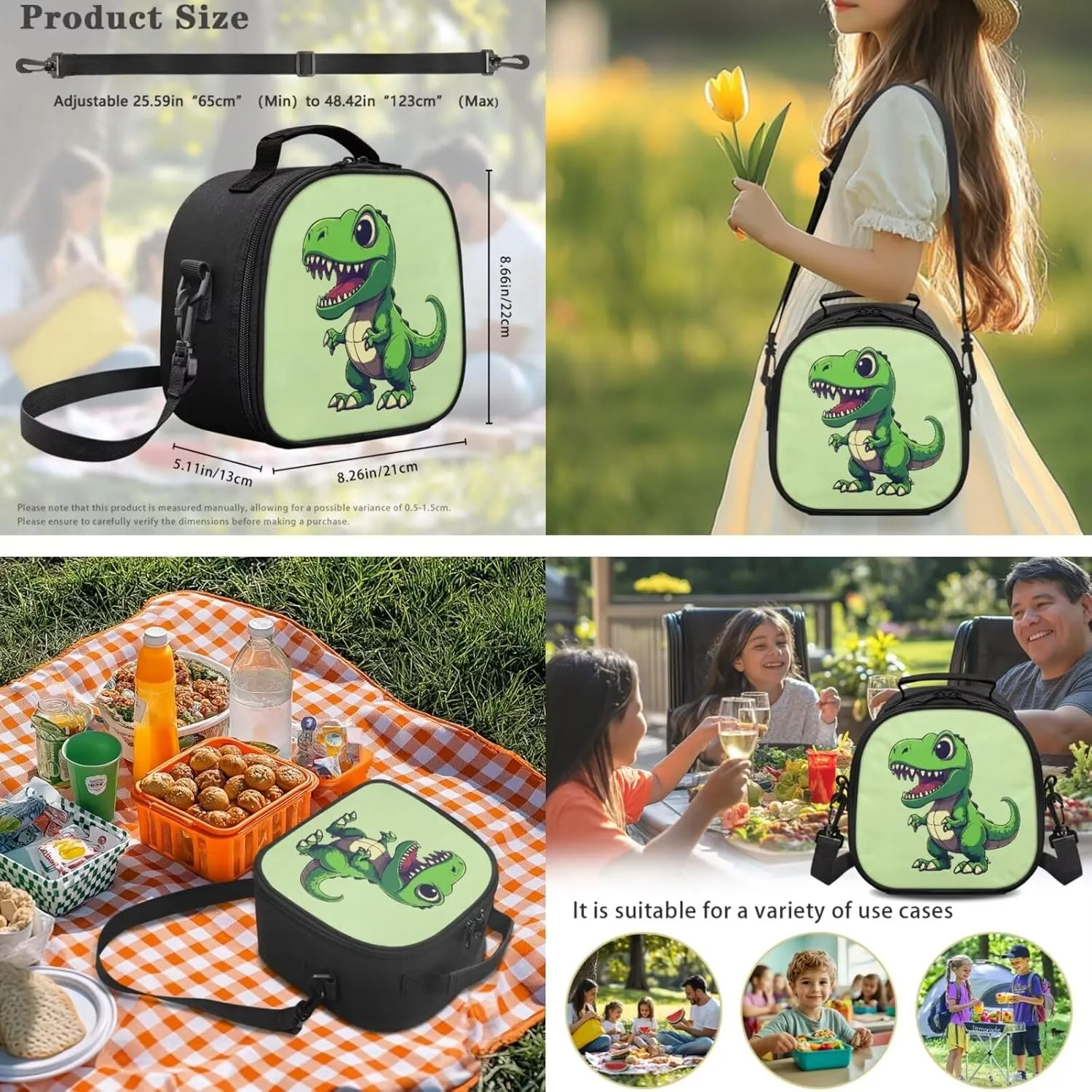 Cute Dinosaur Backpack for Kids 3-5 5-7 7-10 Boys School Bag with Lunch Bag Set Elementary Kindergarten School Bookbag Lunch Box Pencil Case Bottle Holder 4Pcs Preschool Back Pack Satchel