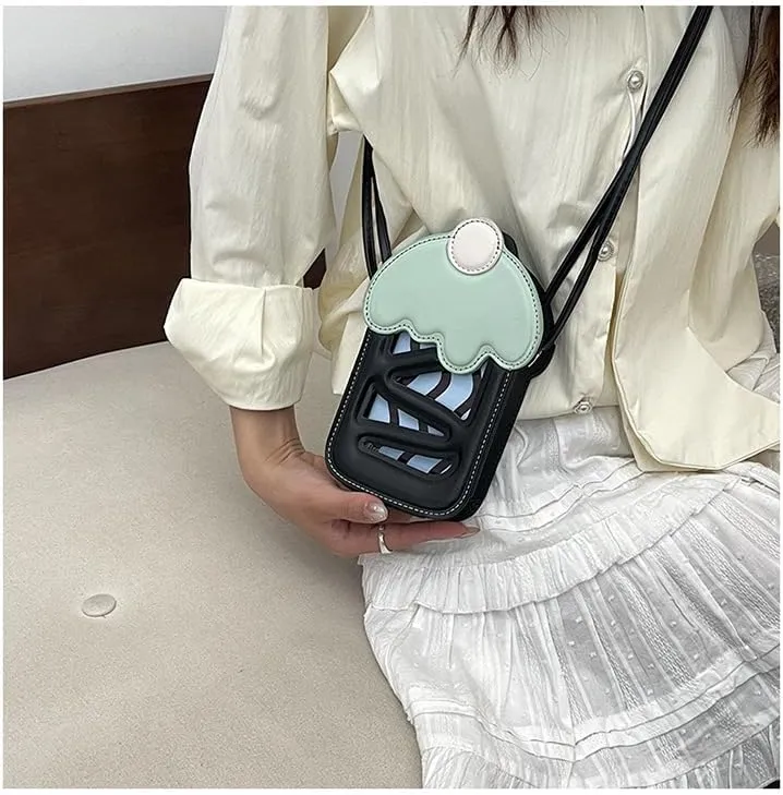 Cute Handbag Purse for Women, Kawaii Fashion Shoulder Handbags Aesthetic Top Handle Bag Women Ladies Ling Purse
