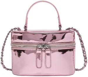 Cute Handbag Purse for Women, Sling Purse Aesthetic Grunge Top Handle Bag Fashion Y2K Shoulder Handbags Women Ladies (pink colour)