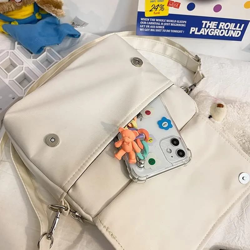 Cute Purse Kawaii Ita Bag Preppy Wallets Japanese Pins Mini Crossbody Messenger Bag Aesthetic Accessories Stuff