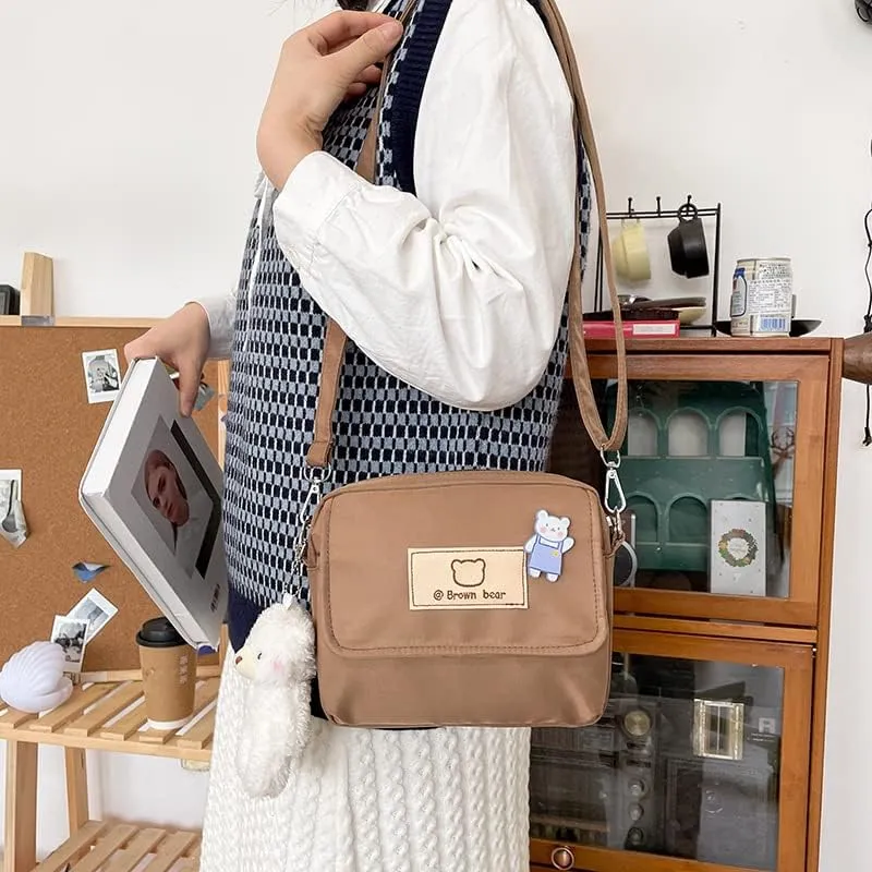 Cute Purse Kawaii Ita Bag Preppy Wallets Japanese Pins Mini Crossbody Messenger Bag Aesthetic Accessories Stuff