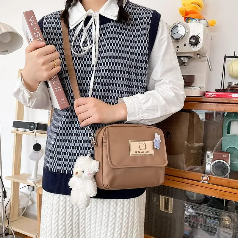 Cute Purse Kawaii Ita Bag Preppy Wallets Japanese Pins Mini Crossbody Messenger Bag Aesthetic Accessories Stuff