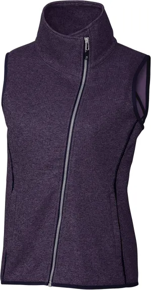 Cutter & Buck Rainier Primaloft Womens Eco Insulated Full Zip Puffer Vest