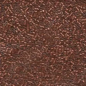DB 1704, Light Pink, Copper Lined - Miyuki Delica Beads - Size 11 - 5 grams - Japanese Cylinder Seed Beads - Retail & Wholesale