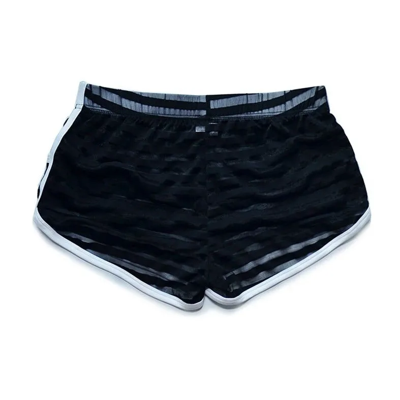 DM Striped Mesh Gym Shorts