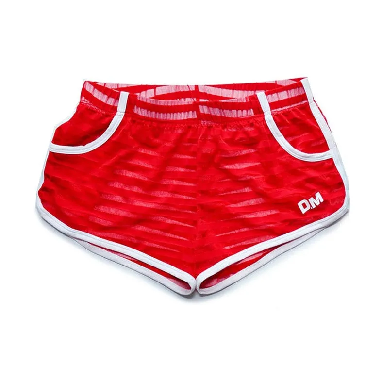 DM Striped Mesh Gym Shorts