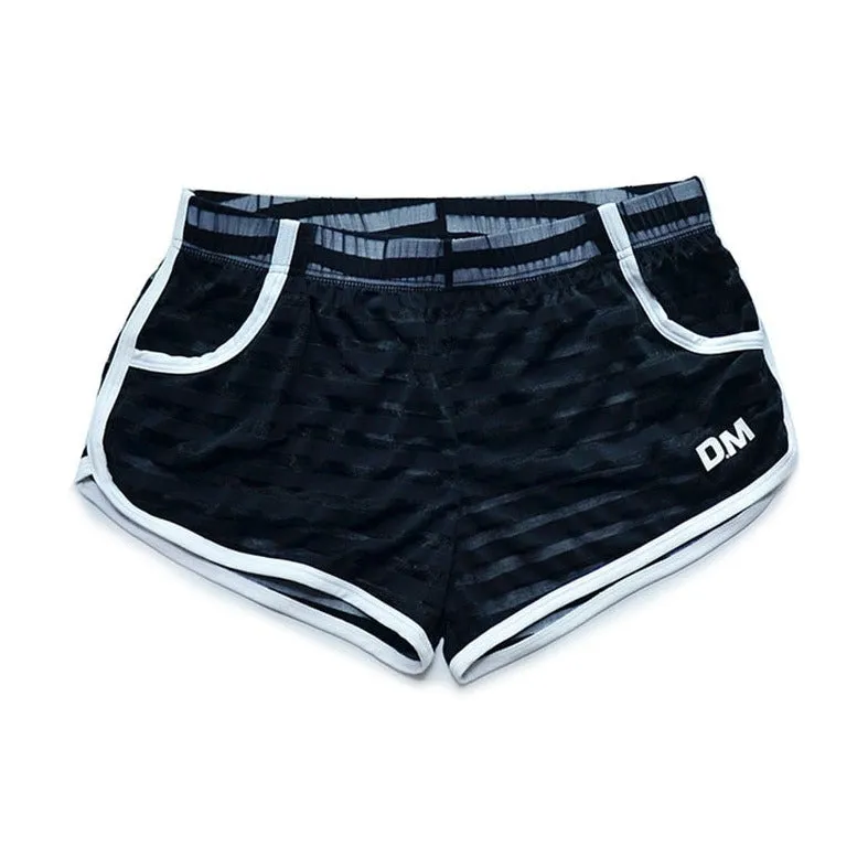 DM Striped Mesh Gym Shorts