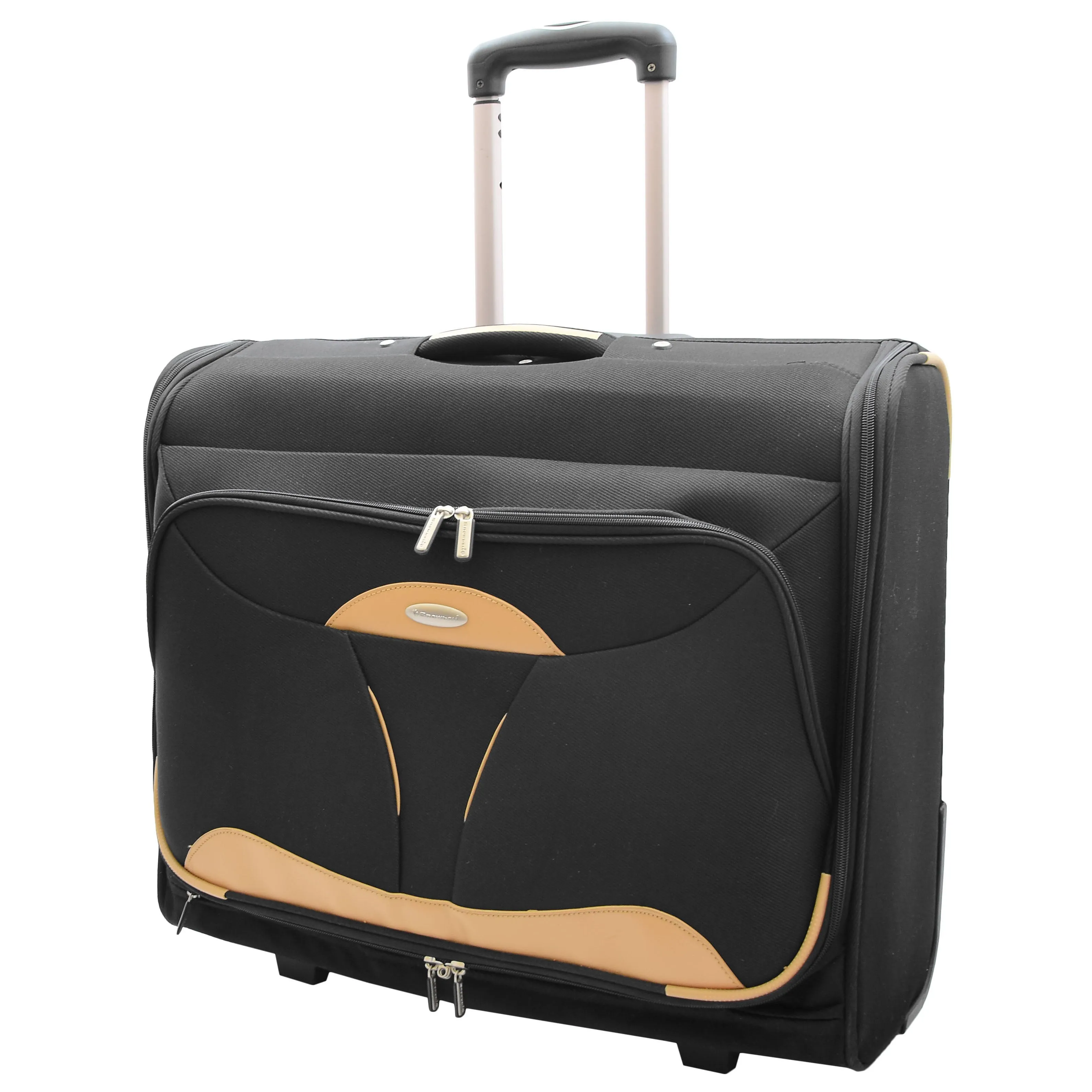 DR680 Travel Rolling Suit Carrier Large Capacity Garment Bag Black