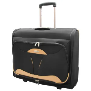 DR680 Travel Rolling Suit Carrier Large Capacity Garment Bag Black
