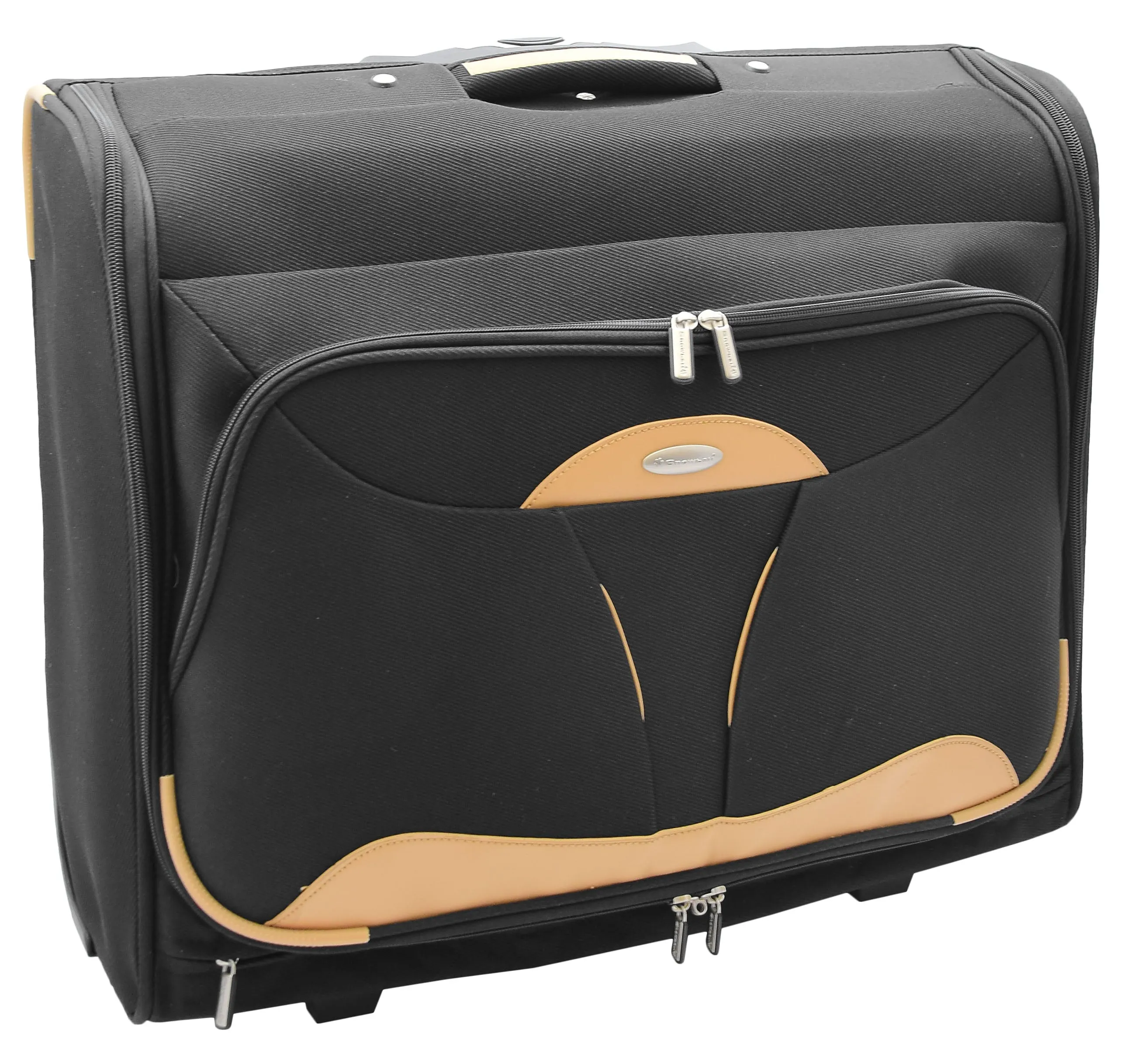DR680 Travel Rolling Suit Carrier Large Capacity Garment Bag Black