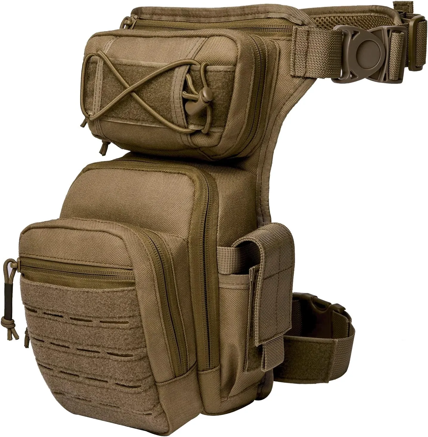 Drop Leg Bag for Men Women Military Tactical Thigh Pack Pouch Multifunctional Tactical Package Outdoor Hiking Thigh Bag