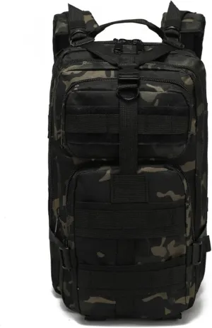 DTKJ Outdoor Military Rucksacks Nylon 30L Waterproof Tactical Backpack Sports Camping Hiking Trekking Fishing Hunting Bags