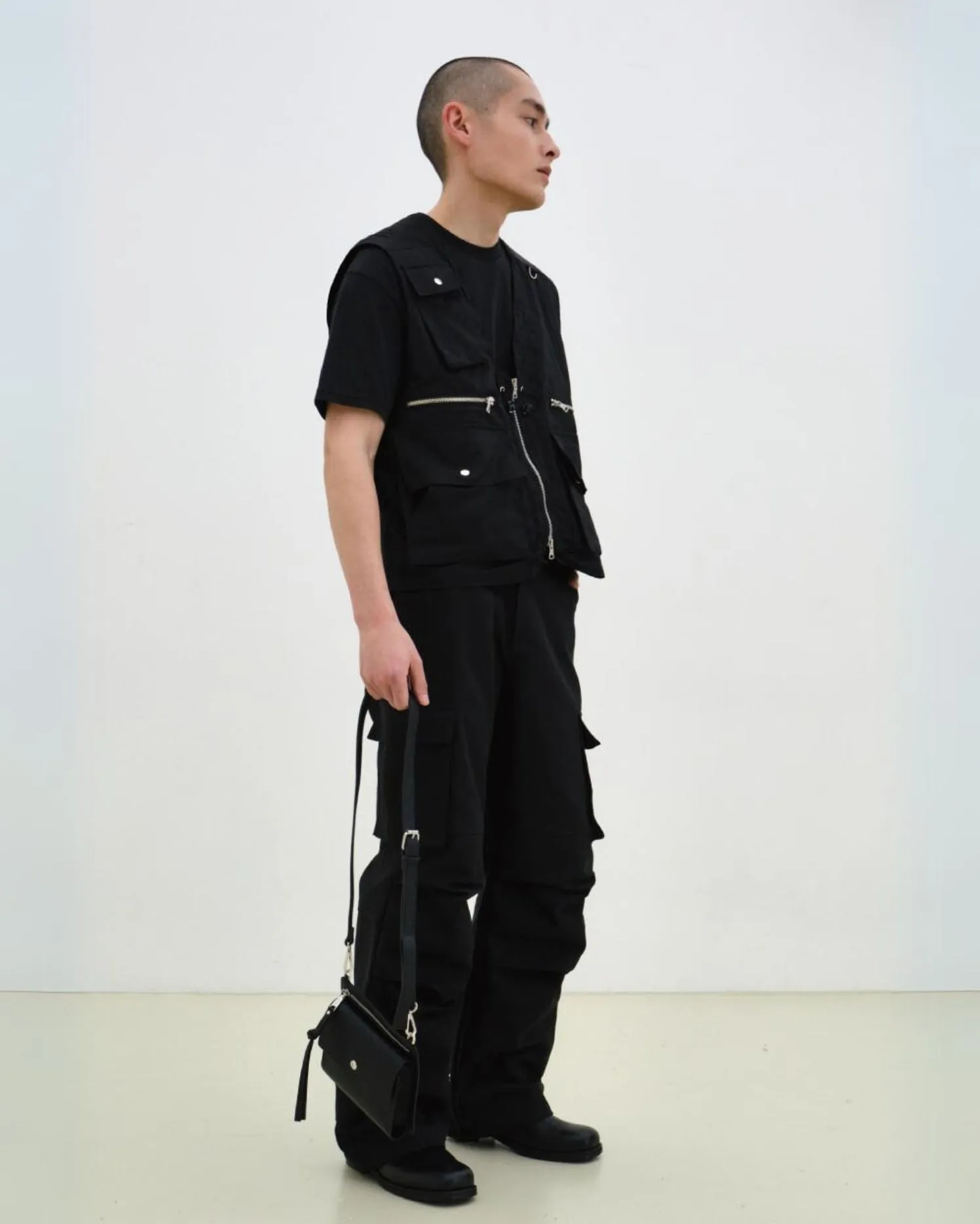 DWS All-Purpose Leather Bag Black