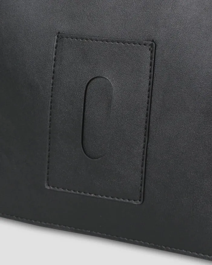 DWS All-Purpose Leather Bag Black