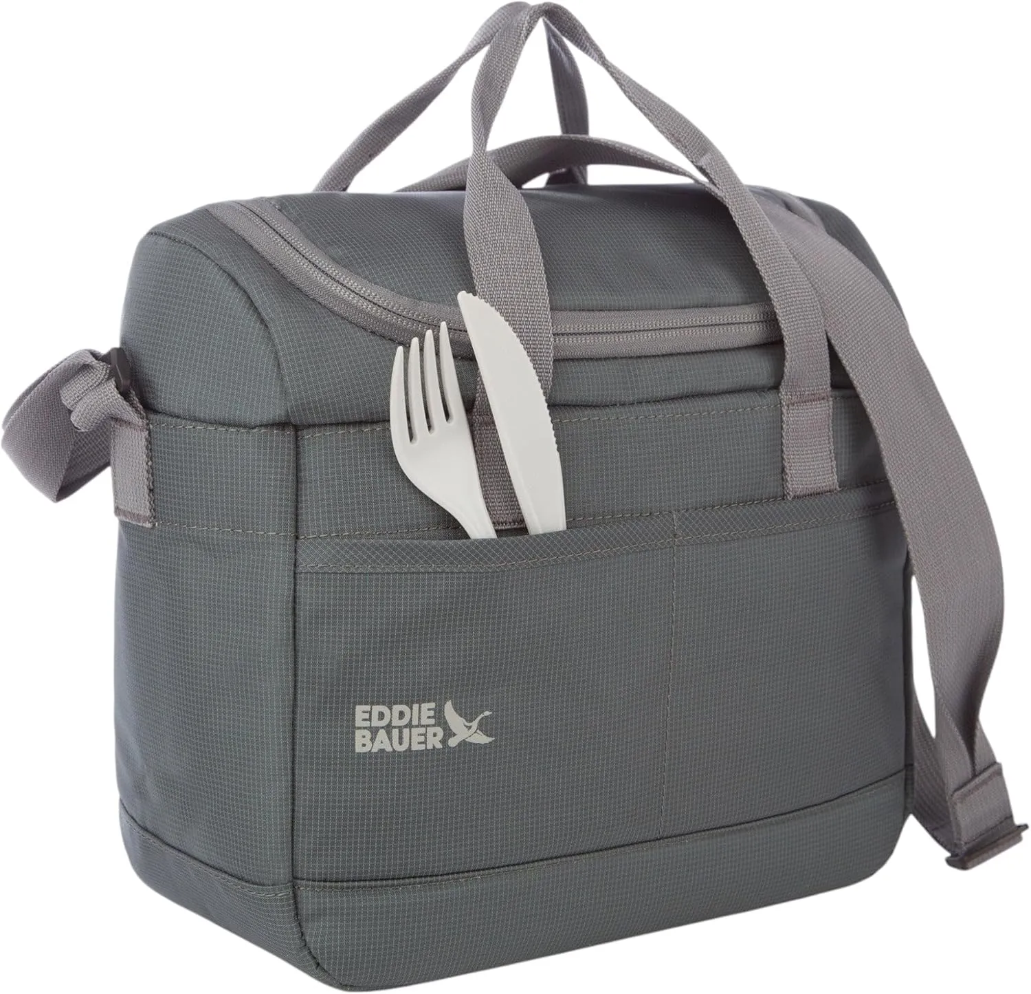 Eddie Bauer Cooler Bag | Insulated | Vacation | Travel | Camping | Tailgate | Beach | Picnic | Festival | Shoulder Carry | Top Handle - Rain