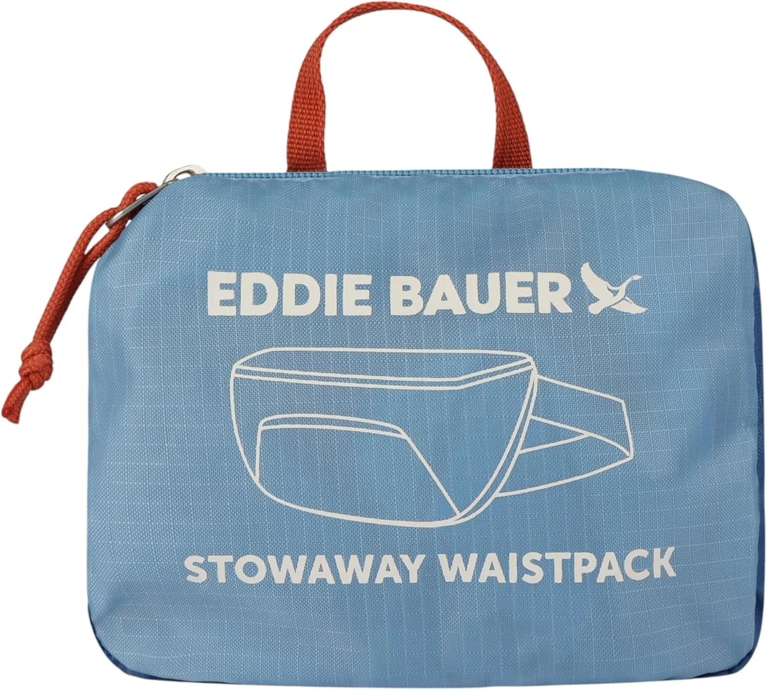Eddie Bauer Stowaway Packable Waistpack | Sling | Fanny | Travel | Lightweight | Outdoor | Ripstop Polyester