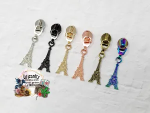 Eiffel Tower #5 Nylon Zipper Pulls