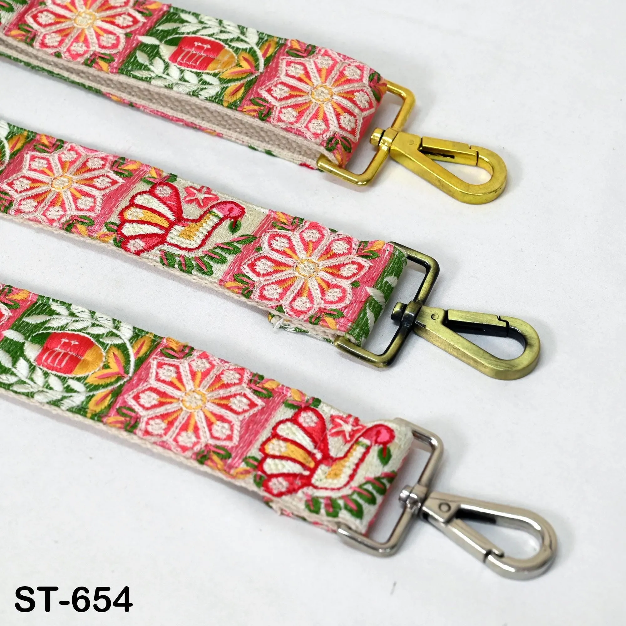 Embroidered Purse Strap Crossbody Strap for Purses Handbag Messenger Bag Strap Embroidery Replacement Strap Boho Guitar Strap Gift Mother