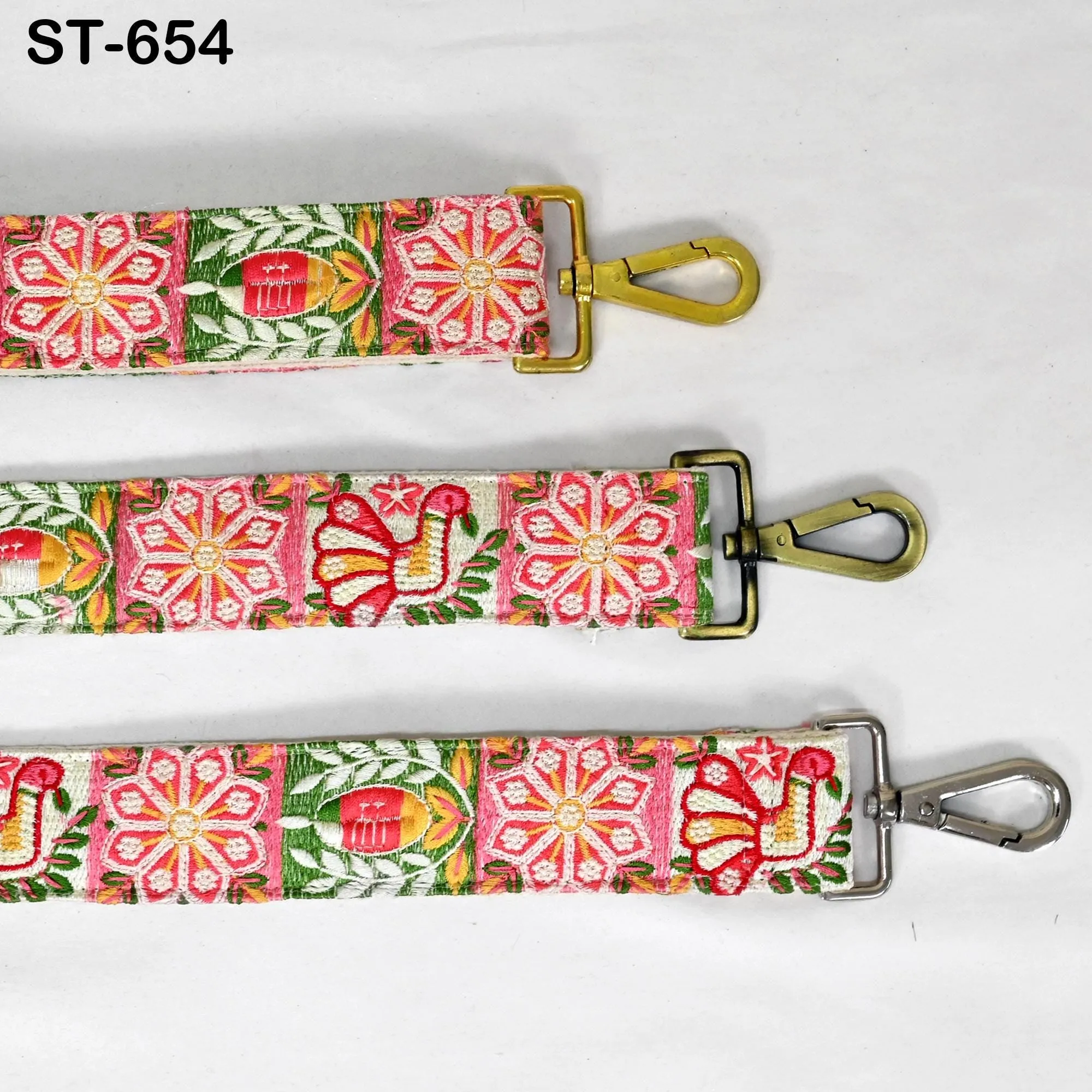 Embroidered Purse Strap Crossbody Strap for Purses Handbag Messenger Bag Strap Embroidery Replacement Strap Boho Guitar Strap Gift Mother