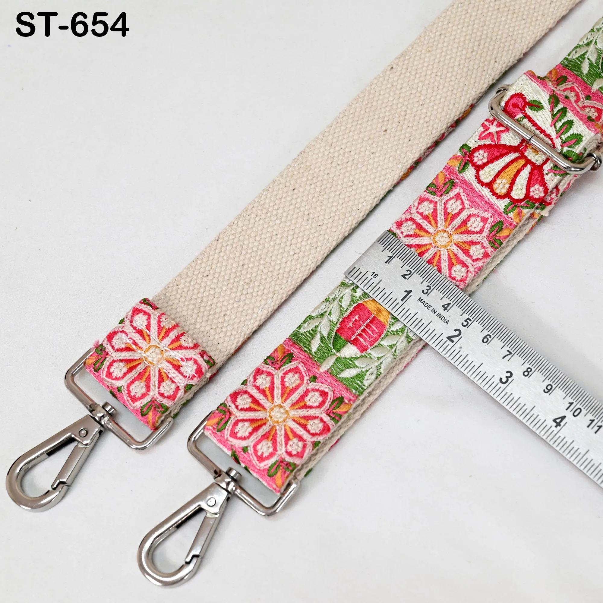 Embroidered Purse Strap Crossbody Strap for Purses Handbag Messenger Bag Strap Embroidery Replacement Strap Boho Guitar Strap Gift Mother