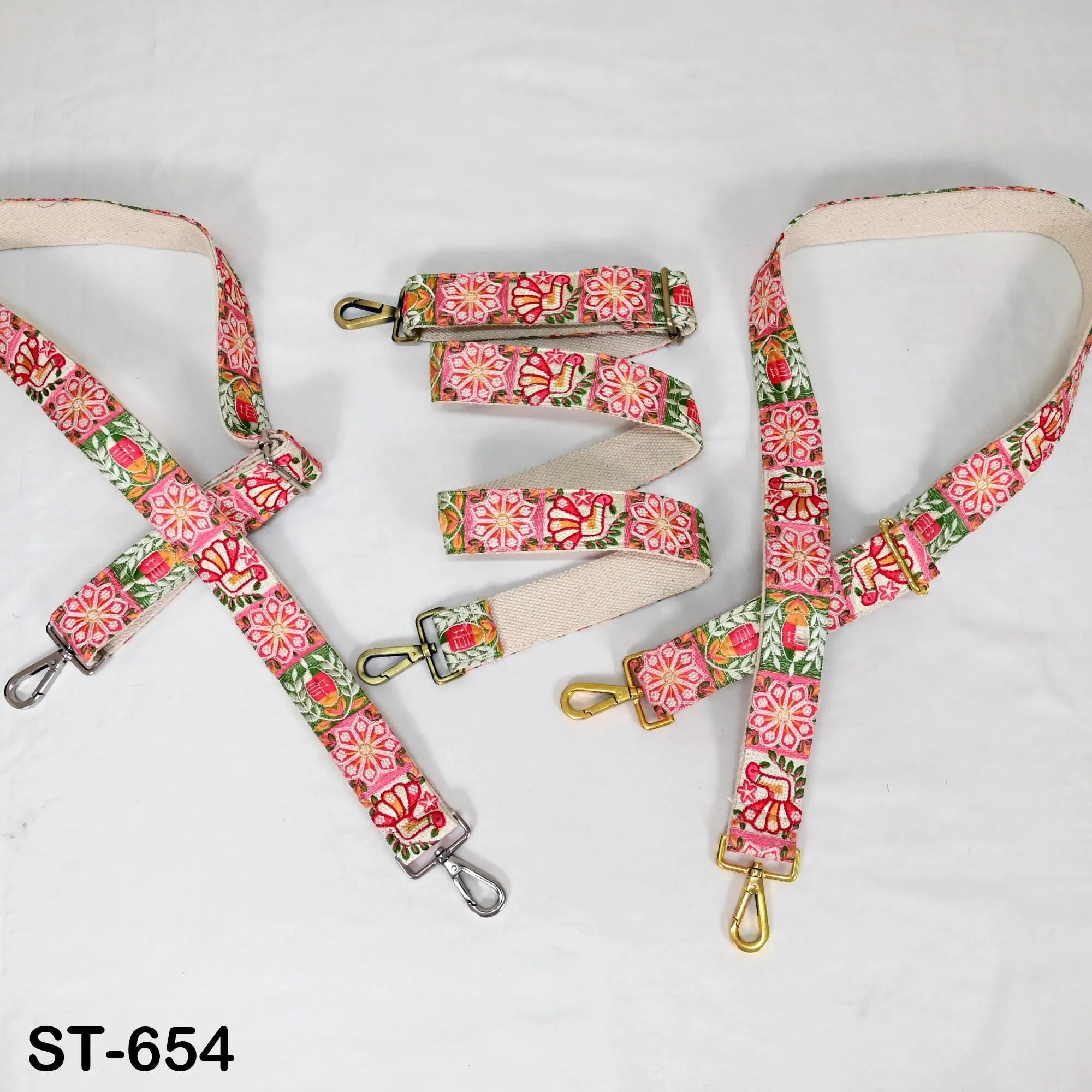 Embroidered Purse Strap Crossbody Strap for Purses Handbag Messenger Bag Strap Embroidery Replacement Strap Boho Guitar Strap Gift Mother