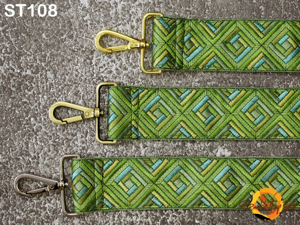 Embroidered Purse Strap Crossbody Strap Purses Messenger Bag Strap Embroidery Replacement Strap Boho Guitar Strap Handbag Strap gift for her