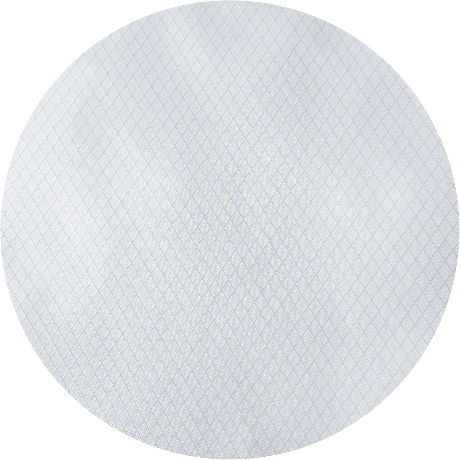 emma kites White Ripstop Nylon PU3000 Waterproof 1.9 oz 70D Diamond Grid Tear Resistant for Tent Rainfly Rain Kilt Poncho Dry Bag Backpack Bike Cover (Selvedge Removed) Pre-Cut 3 Yard