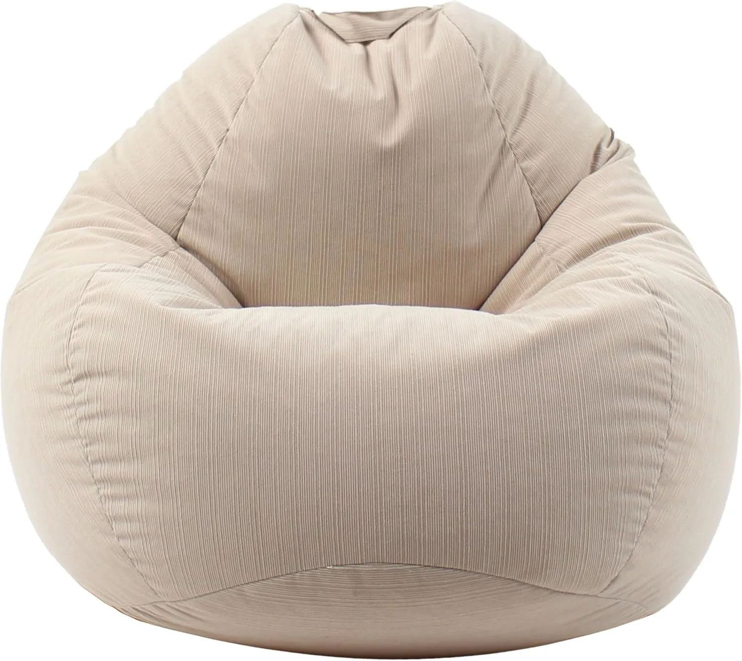 ENBAOHUI Stuffed Animal Storage Bean Bag Chair Cover (No Filler) Washable Ultra Soft Corduroy Bean Bag Cover for Organizing Plush Toys, Bean Bag for Adults