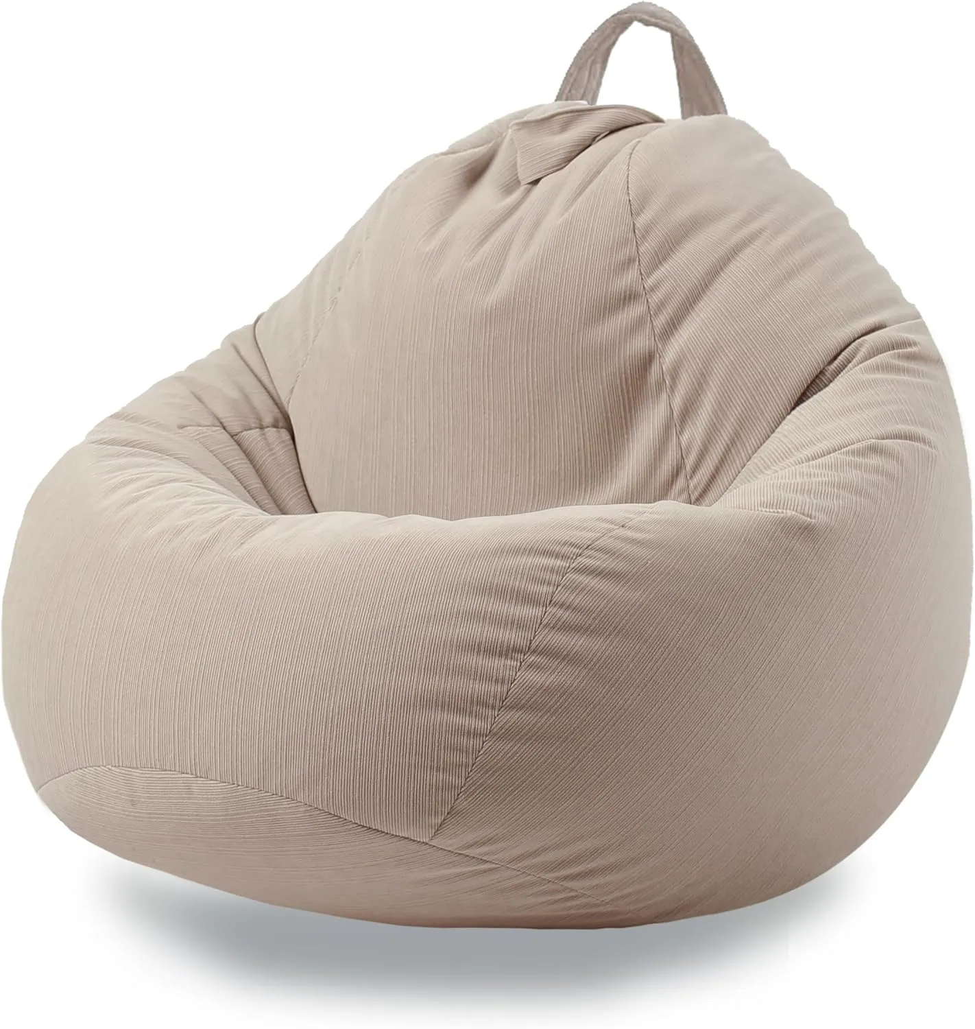 ENBAOHUI Stuffed Animal Storage Bean Bag Chair Cover (No Filler) Washable Ultra Soft Corduroy Bean Bag Cover for Organizing Plush Toys, Bean Bag for Adults