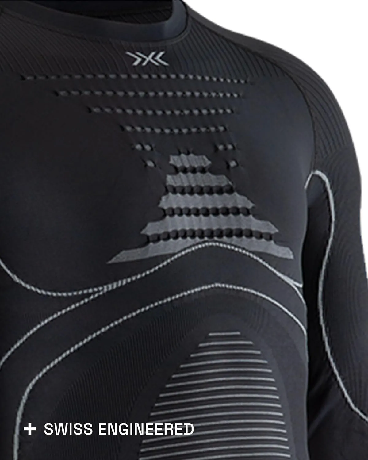 Energy Accumulator 4.0 Long Sleeve Sports Men Shirt Compression Round Neck