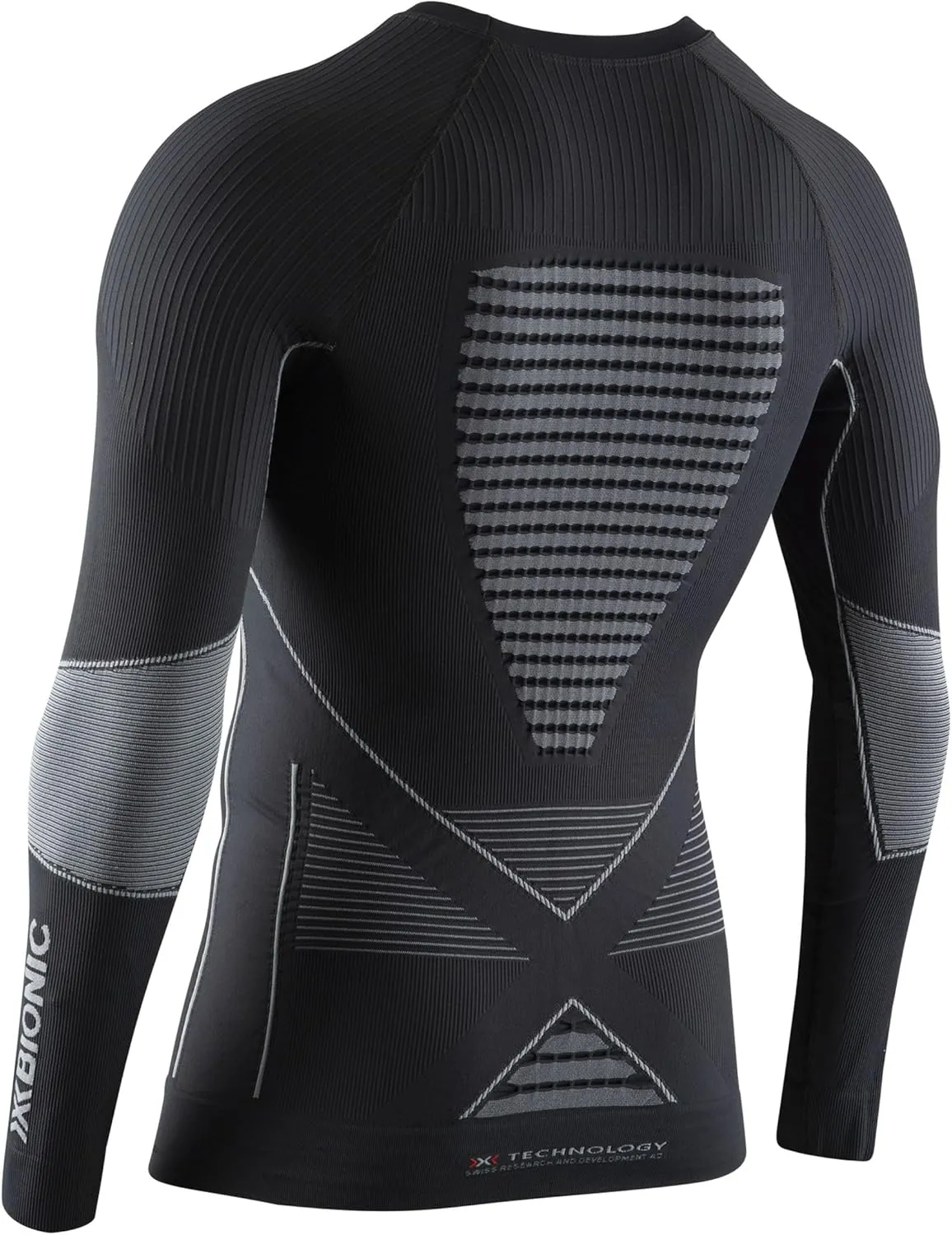 Energy Accumulator 4.0 Long Sleeve Sports Men Shirt Compression Round Neck