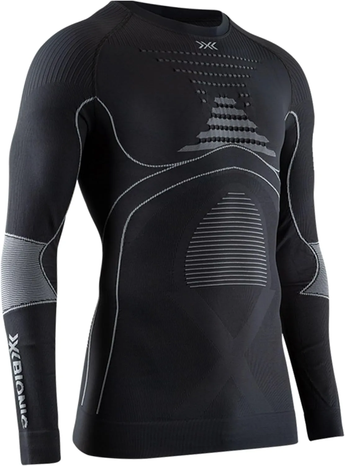 Energy Accumulator 4.0 Long Sleeve Sports Men Shirt Compression Round Neck