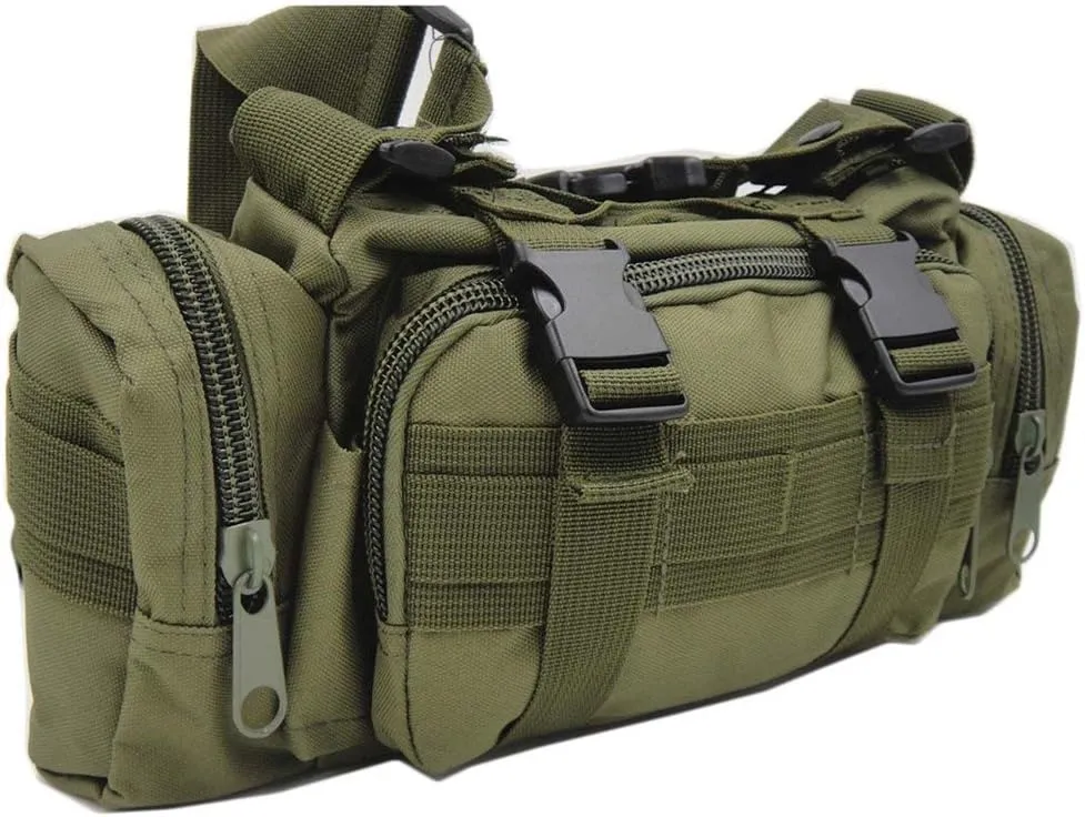 FAMI Deployment Bag Tactical Waist Pack Small Sling Pack Hand Carry Bag Handlebar Bag