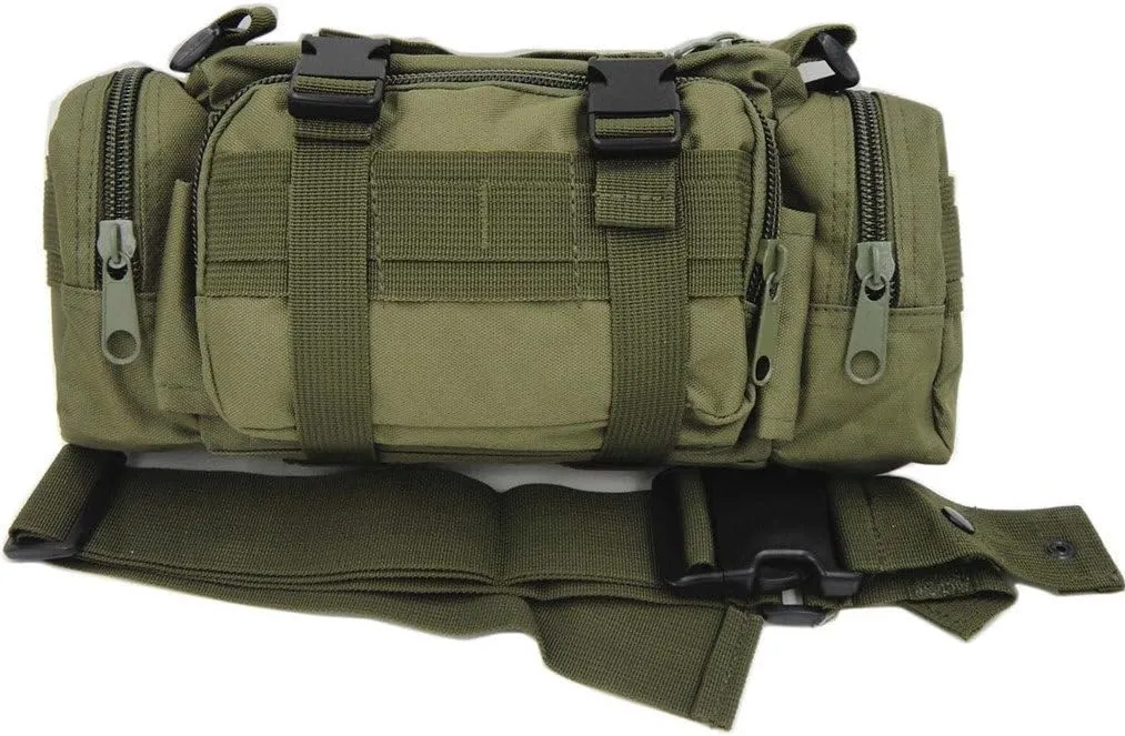 FAMI Deployment Bag Tactical Waist Pack Small Sling Pack Hand Carry Bag Handlebar Bag