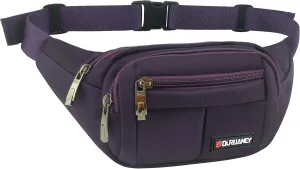 Fanny Pack for Men Women Fashionable Waist Bag for Hiking Running Traveling