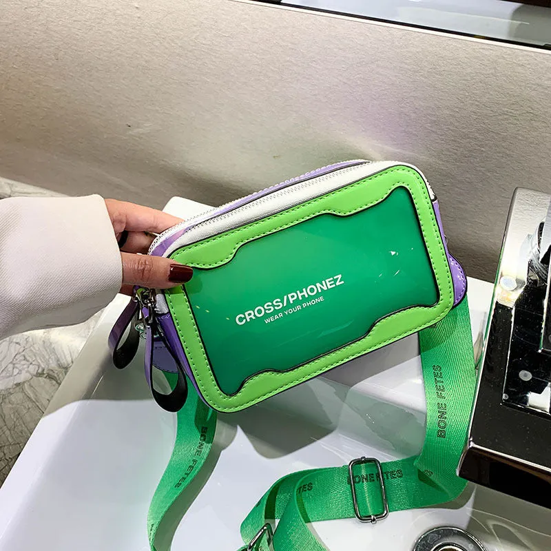 Fashion Messenger One-shoulder All-match Super Fire Texture Small Bag