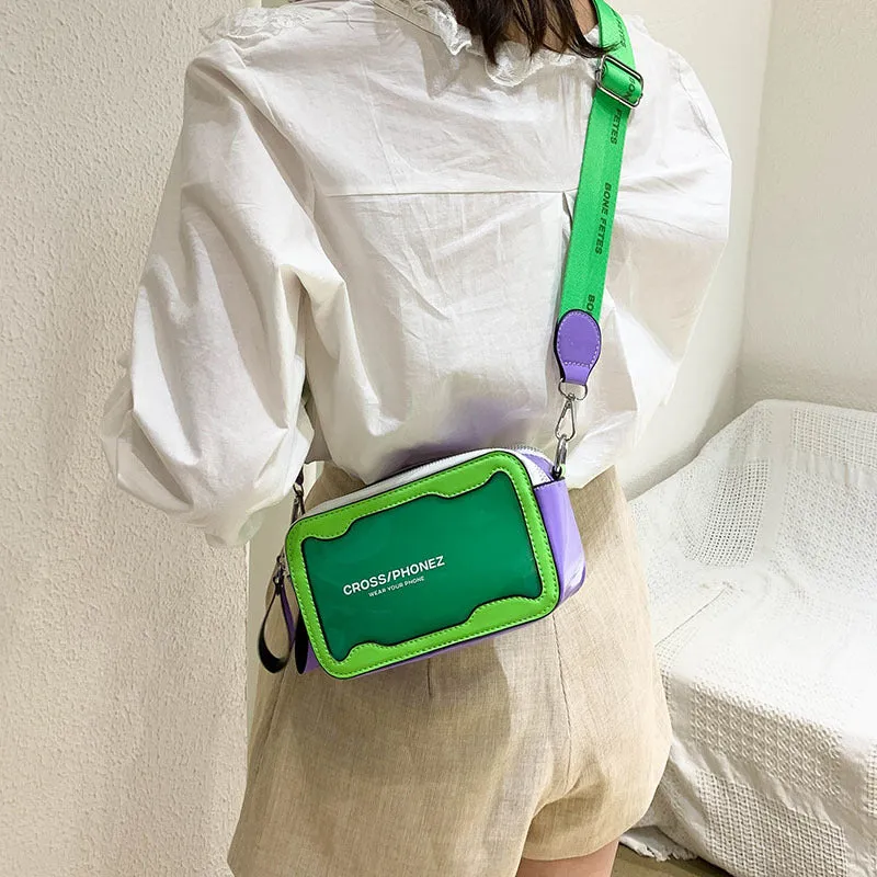 Fashion Messenger One-shoulder All-match Super Fire Texture Small Bag