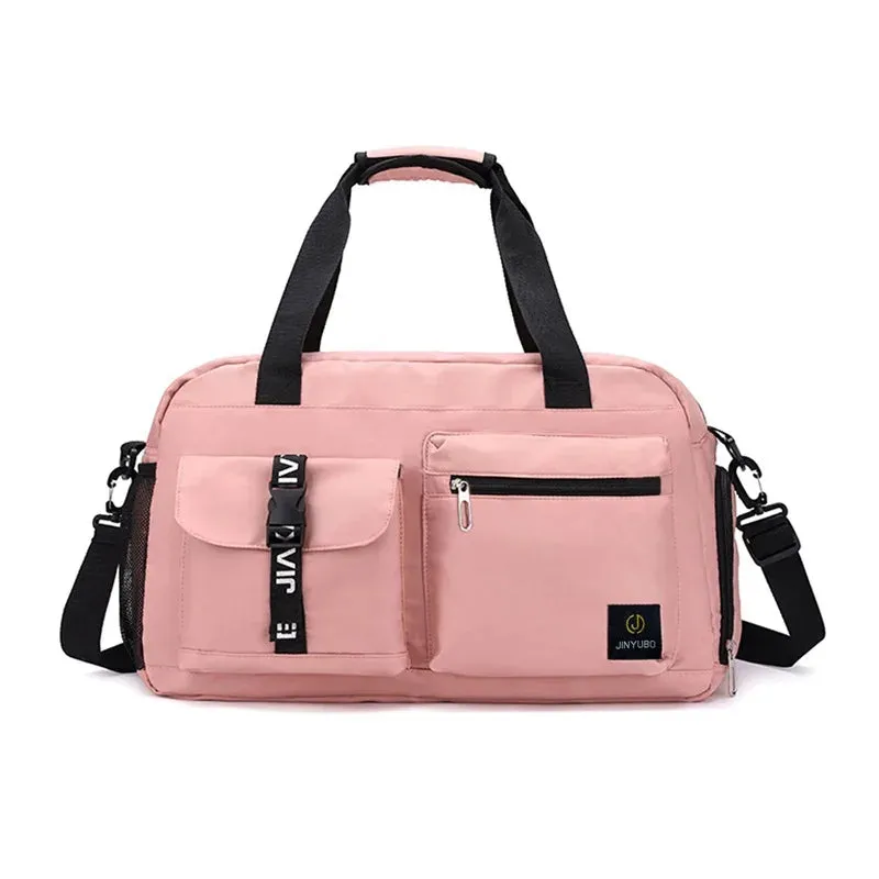 Fashion Travel Bags For Women Large Capacity Men's Sports bag Waterproof Weekend Sac Voyage Female Messenger Bag Dry And Wet