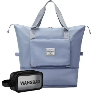 Fenmor Fenamor Gym Bag Travel Duffle Carry On Weekender Bag with Wet Pocket Toiletry Overnight Tote for Adult Women Men